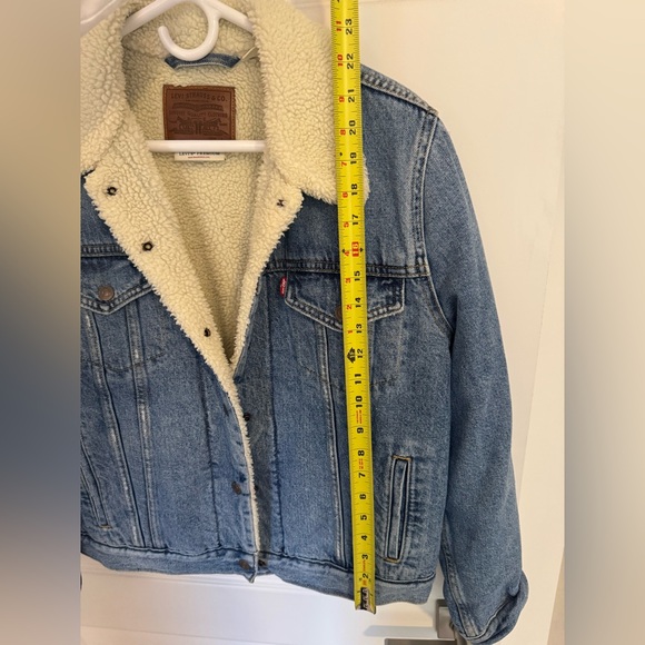 Levi’s Original Trucker Sherpa Jacket - Picture 7 of 9